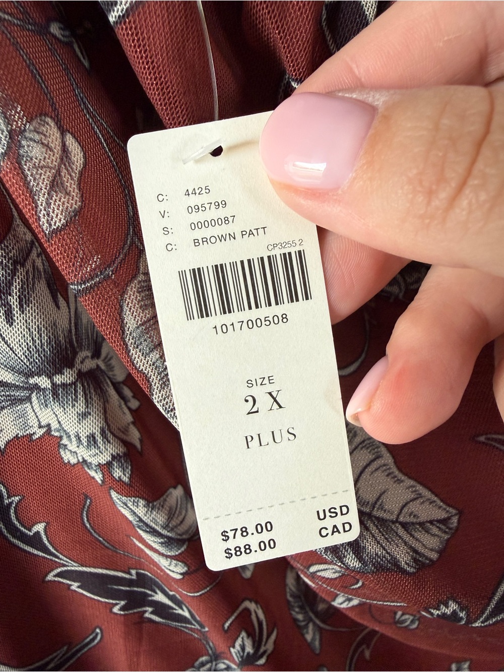 NWT Anthropologie Maeve Plus Midi Skirt Floral Mesh 2X - Picture 6 of 9